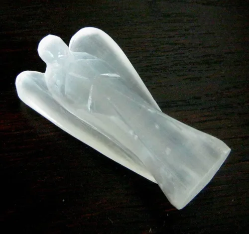 Vista 5 de Protector Negro Turmalina Guardián Hada Ángel Sanación Reiki FENG Shui Hombres Mujeres Regalo Energía Psíquica Bienestar Gema Metafísica Salud