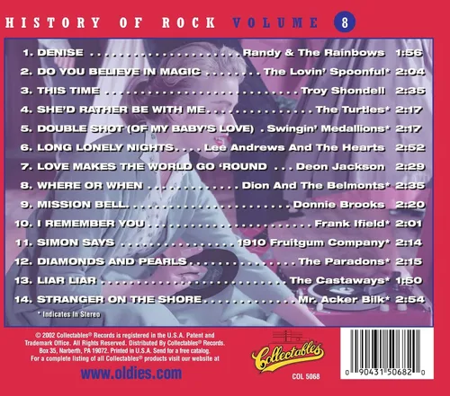 Vista 2 de Historia del Rock 8 Varios