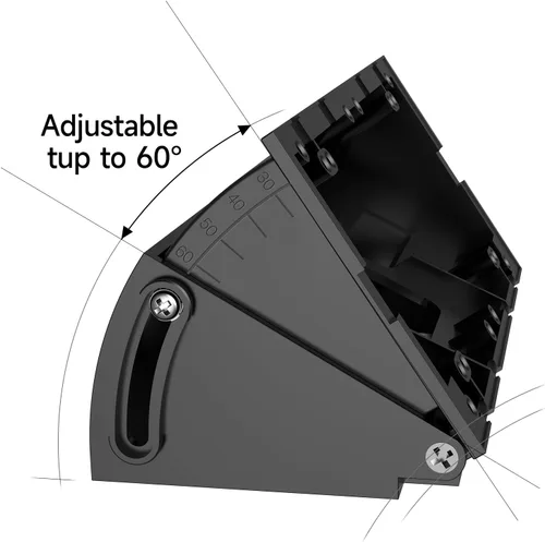 Vista 3 de Ayotu Soporte de ángulo ajustable impermeable (30 a 60 grados) para timbre de timbre de 2ª generación (versión 2020) y timbre de timbre de anillo