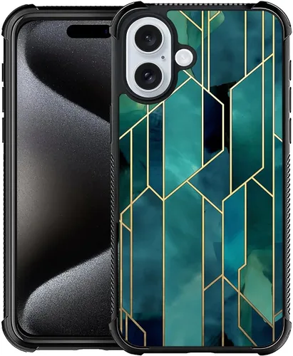 Vista 743 de Funda compatible con iPhone 15, diseño de elefantes africanos, diseño increíble a prueba de golpes, antiarañazos, carcasa trasera de policarbonato