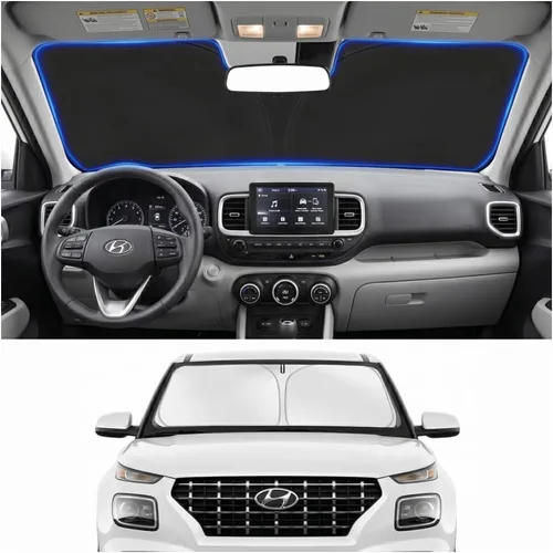 Vista 60 de Parasol para parabrisas para BMW X1 E84 2016-2024 2025, accesorios – Cubierta de parasol para parabrisas de ventana delantera, ajuste personalizado