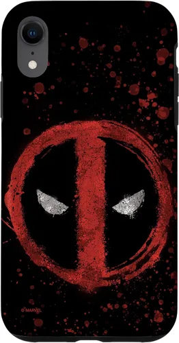 Vista 25 de Marvel Deadpool Wade Wilson Icon Paint Splatter - Carcasa para iPhone 17