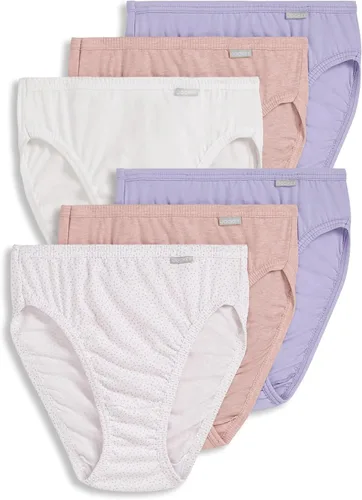 Vista 11 de Jockey - Ropa interior Elance para mujer, corte francés, paquete de 6 unidades Negro
