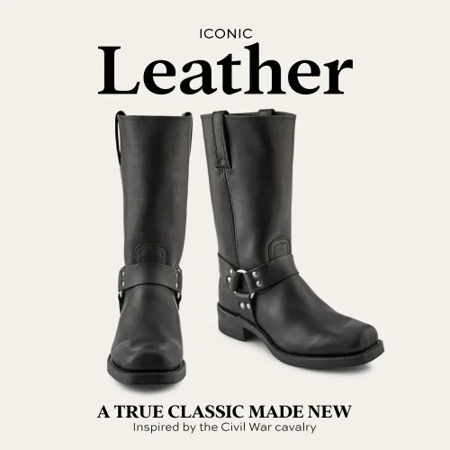 Vista 4 de Botas Frye con arnés 12R para hombre