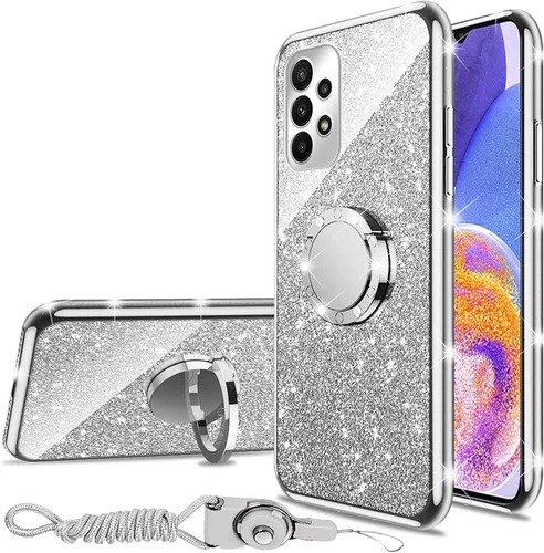 Vista 33 de nancheng Funda protectora a prueba de golpes para Gabb Phone 4 Pro/Samsung Galaxy A15 5G para niñas y mujeres, linda cubierta de TPU suave