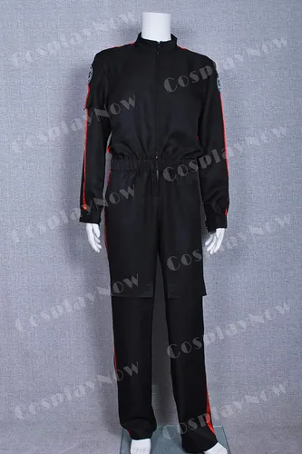 Vista 8 de Imperial Fighter Pilots Costume Jumpsuit Vest Suit