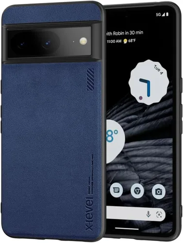 Vista 15 de X-level Funda protectora para Google Pixel 8, delgada, de doble capa, a prueba de golpes, cuerpo completo, parte trasera de policarbonato duro