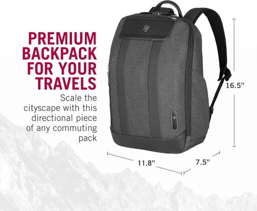 Vista 2 de Victorinox Arquitectura Urban 2.0 City Mochila en gris, Gris