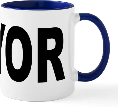 Vista 28 de CafePress I Love Mayor Mug Taza de café de cerámica de 11 oz (11.0 fl oz)