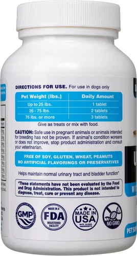 Vista 3 de Tratamiento de infecciones urinarias para perros, tratamiento más completo de infección del tracto urinario. Medicina de la infección urinaria más