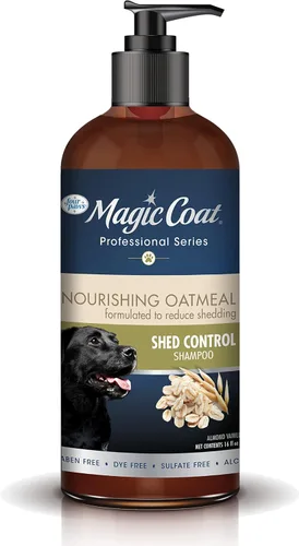 Vista 12 de Four Paws Magic Coat Professional Series Champú hipoalergénico nutritivo de avena para perros, lavado hidratante para perros para piel seca