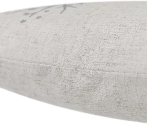 Vista 6 de JWH Fundas de almohada con diseño de ciervos navideños, bonitos árboles, conejo, hongos, funda de almohada decorativa de lino, cojín decorativo
