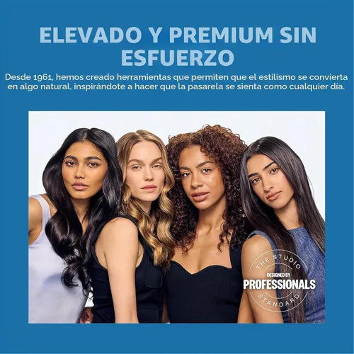 Vista 8 de BaBylissPRO Nano Titanium Prima Ionic Hair Straightener - Plancha plana profesional y rizador en uno para estilistas, herramienta de peinado Azul