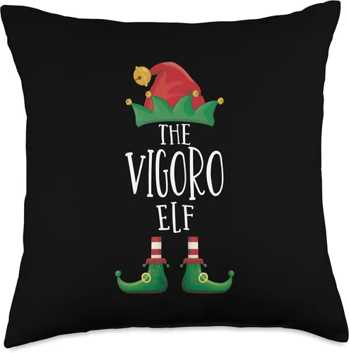 Vista 4 de Elf Family Matching Christmas Gifts Vigoro - Pijama familiar a juego con diseño de elfo navideño, 16 x 16 pulgadas, multicolor