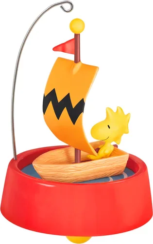 Vista 10 de Adorno navideño de Hallmark Keepsake 2024, la pandilla de Peanuts Super Lucy y Linus, regalos para fanáticos de Peanuts