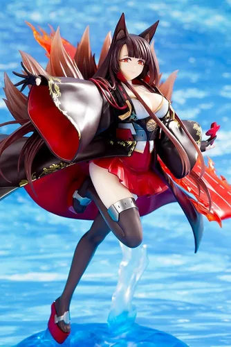 Vista 11 de Lane Azul Akagi Figura de PVC prepintada escala 1/7