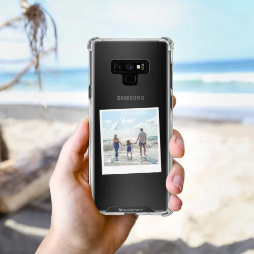 Vista 8 de GOOSPERY Funda para Galaxy Note 9, funda protectora transparente con esquinas reforzadas, a prueba de golpes, delgada, híbrida para Samsung Galaxy