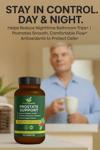 Vista 4 de Suplemento de apoyo para la próstata para hombres – Saw Palmetto, Beta-Sitosterol, Pygeum, ortiga, zinc y selenio – Apoya el flujo urinario