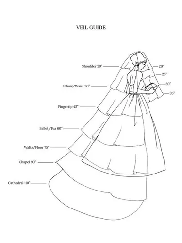 Vista 6 de Unicra Velo de novia de novia de 118 pulgadas de longitud de la catedral de novia de tul accesorios de pelo con peine y lindo borde de velo de novia