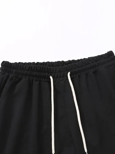 Vista 3 de WDIRARA Pantalones deportivos con estampado de oso de dibujos animados para hombre con bolsillo