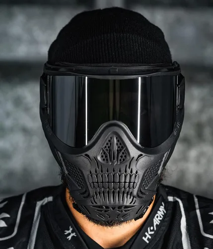 Vista 3 de HK Army HSTL - Máscara de Paintball/Airsoft con diseño de calavera