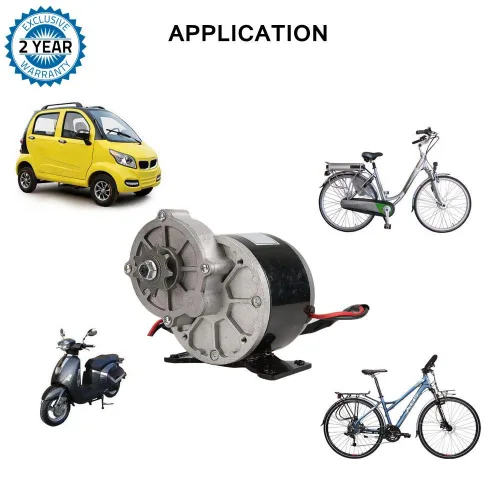 Vista 4 de Motor eléctrico de reducción de engranajes de 12 voltios, motor eléctrico de 12 V 250 W, motor de cepillo de reducción de engranajes de CC