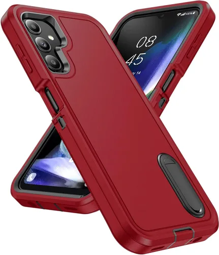 Vista 26 de IDweel Funda rígida para Samsung Galaxy A15 5G de 6.5 pulgadas, resistente a los golpes, antiarañazos, ajuste delgado, ligera, duradera, con función