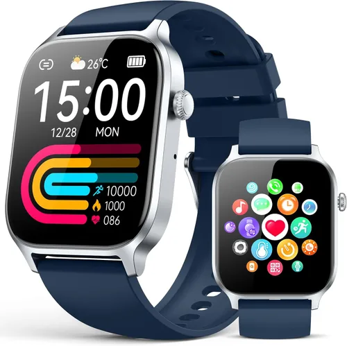 Vista 11 de Relojes inteligentes para mujeres y hombres, reloj de seguimiento de actividad física con 110 modos deportivos, contador de pasos/monitor