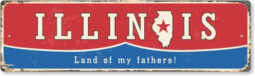 Vista 21 de SmartSign Letrero de Metal Vintage del Estado de Alabama de 4 x 14 pulgadas "Welcome To Heart Of Dixie", Aluminio Antioxidante de 40 mil