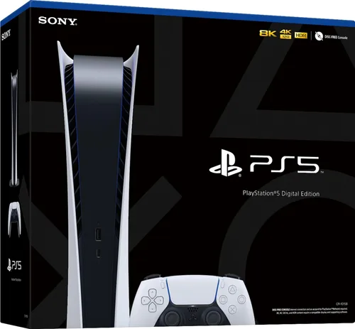 Vista 4 de Playstation 5 Digital Edition PS5 Consola de juegos (renovada)