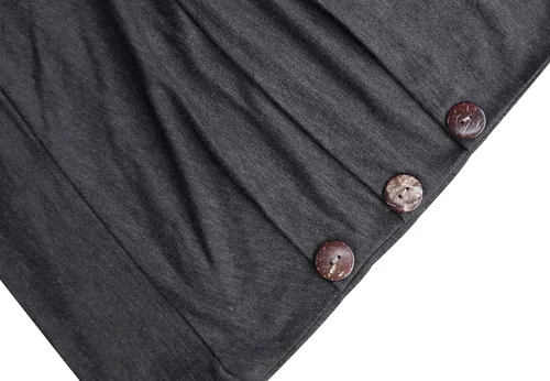 Vista 3 de Jescakoo Camisetas de verano de manga corta con cuello en V para mujer, túnica casual