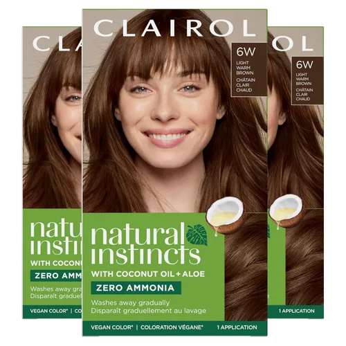 Vista 35 de Clairol Natural Instincts - Tinte semipermanente para el cabello, color negro 2, paquete de 1 unidad