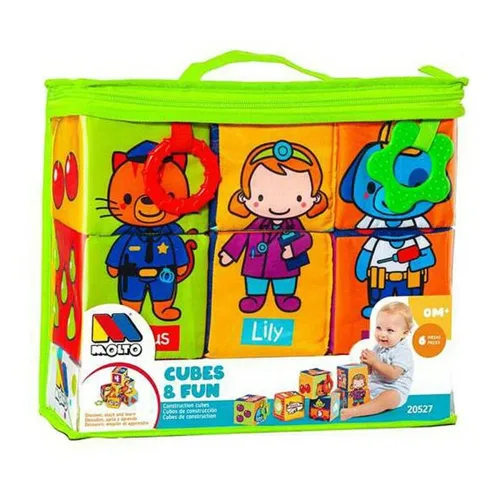 Vista 2 de Bloques Blandos de Aprendizaje Moltó (6 pcs)