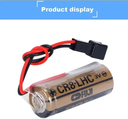 Vista 3 de Batería no recargable CR8 de 3 V, 2600 mAh, 3 V, LHC, 3 V, para Fuji FDK CR8-LHC