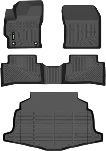 Vista 72 de Alfombrilla de maletero para todo tipo de clima para Mazda CX-30 2020-2025 2026, accesorios de maletero de auto de ajuste personalizado - Negro