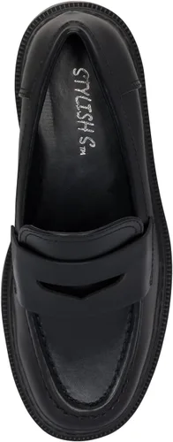 Vista 6 de Skye - Mocasines de tacón bajo con suela de lengüeta para mujer