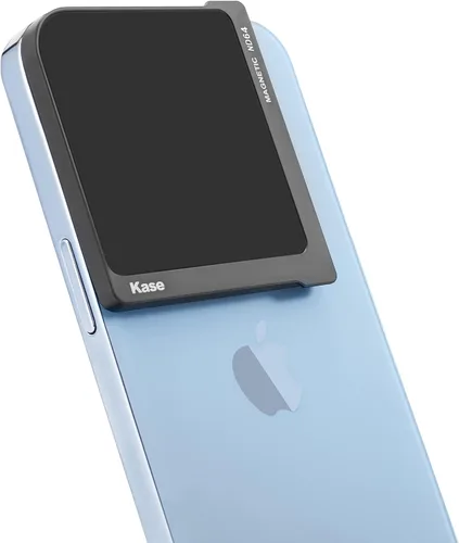 Vista 2 de Kase Vidrio óptico magnético universal del filtro de Smartphone del ND64 6 de la parada del ND