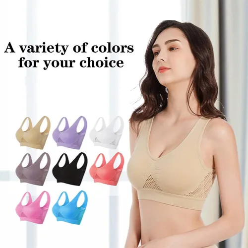 Vista 3 de Ultra-Breeze - Brasier de aire transpirable para mujer, talla grande, transpirable y cómodo
