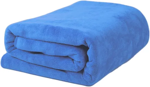 Vista 15 de Toallas de baño extra grandes de microfibra, toallas de baño y de playa, toallas de secado rápido, toallas absorbentes blandas