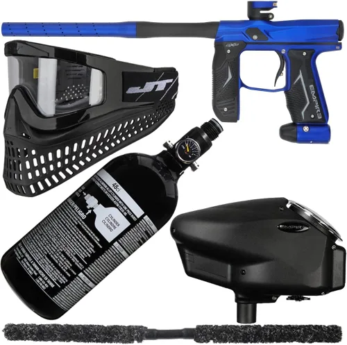 Vista 16 de Action Village Empire Axe 2.0 Super Kit de paquete de pistola de paintball