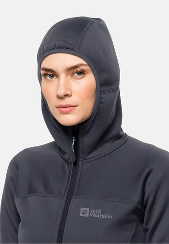 Vista 2 de Jack Wolfskin Chaqueta Hydro Grid con capucha Fz para mujer