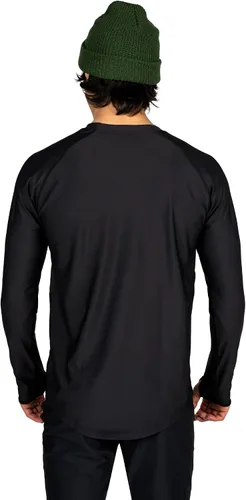 Vista 4 de BLACKSTRAP Camiseta Skyliner Crew Baselayer para hombre Negro