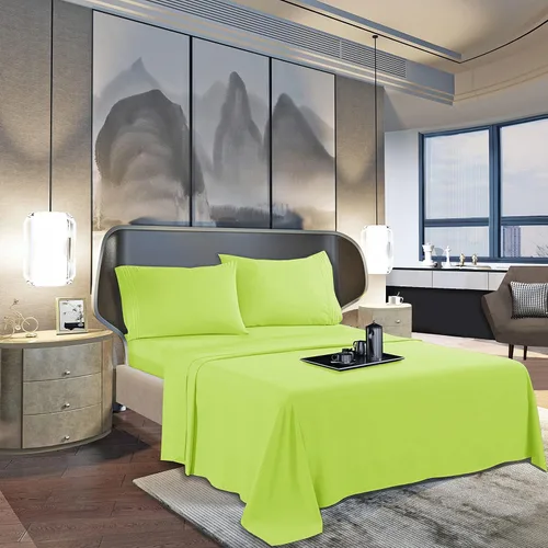 Vista 2 de Mocassi Juego de 2 fundas de almohada de tamaño King, fundas de almohada, protectores de almohada, sábanas de lujo de 1800 hilos y fundas