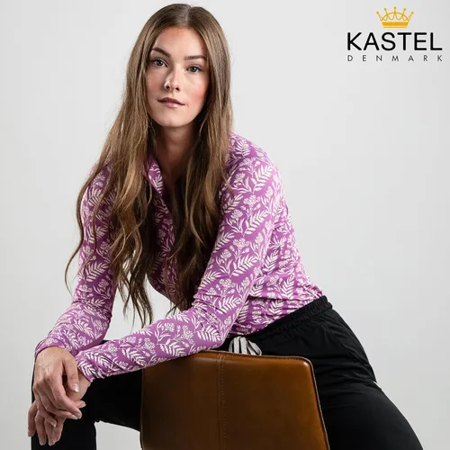 Vista 6 de Kastel Denmark Camiseta ligera de manga larga para el sol, con cremallera de un cuarto, protección UPF 30+