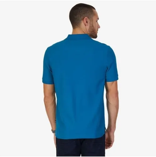 Vista 142 de Nautica playera polo clásica de mangas cortas, color sólido, para hombre