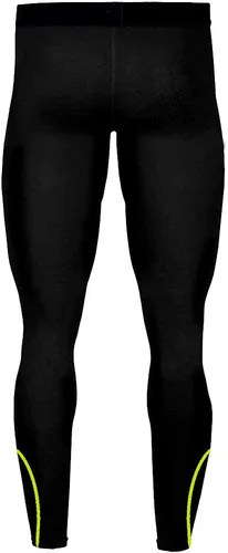 Vista 6 de Conjunto deportivo para hombre, camiseta de compresión y pantalones ajustados para la piel, manga larga, secado rápido, para gimnasio, yoga, Negro