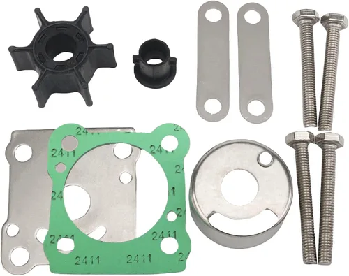 Vista 7 de 6N0-W0078 Kit de impulsor de bomba de agua para Yamaha fueraborda 2 tiempos de 6 8 HP 6G1-W0078-00-00 6G1-W0078-A1-00 Sierra 18-3460