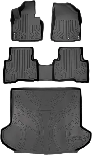 Vista 24 de SMARTLINER Juego de alfombrillas de piso personalizadas para Kia Sorento 2011-2013