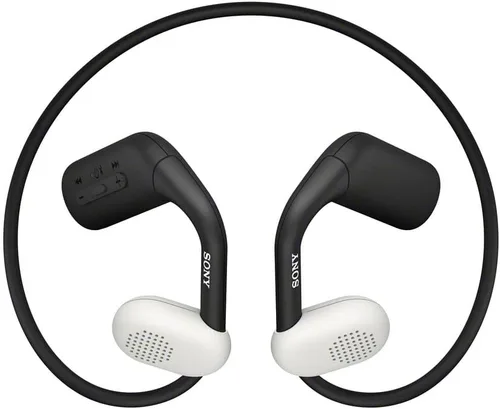 Vista 14 de Sony Float Run - Auriculares deportivos inalámbricos Bluetooth para correr y hacer ejercicio con micrófono y resistencia al agua IPX4, WIOE610/B