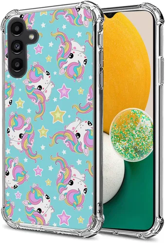 Vista 28 de CasesOnDeck Funda compatible con [Samsung Galaxy A54 5G / A54 5G] Funda de TPU, funda de poliuretano termoplástico flexible delgada y transparente